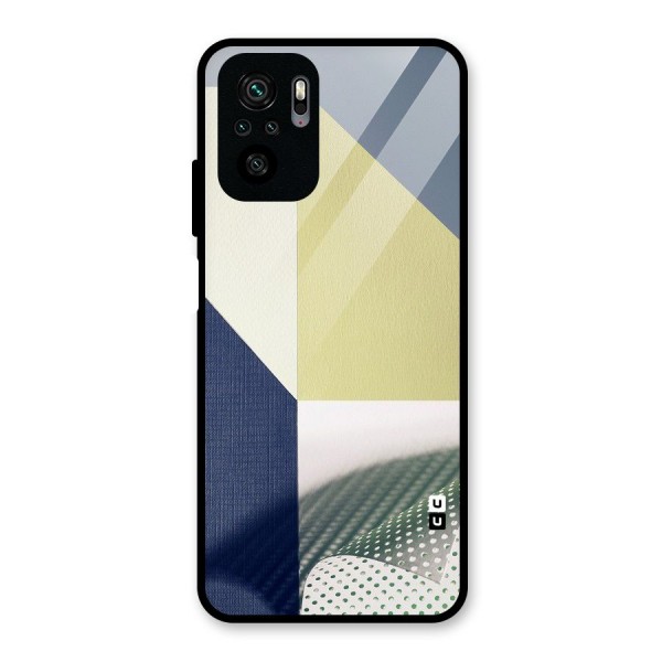 Paper Art Glass Back Case for Redmi Note 10