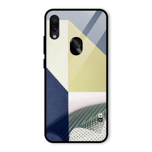 Paper Art Glass Back Case for Redmi Note 7