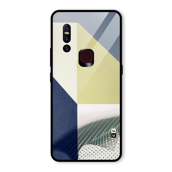 Paper Art Glass Back Case for Vivo V15