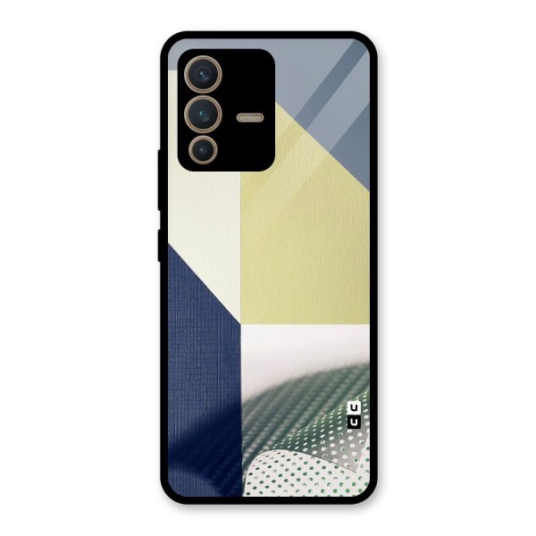 Paper Art Glass Back Case for Vivo V23 5G