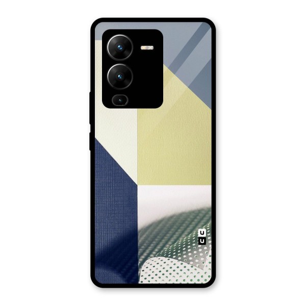 Paper Art Glass Back Case for Vivo V25 Pro