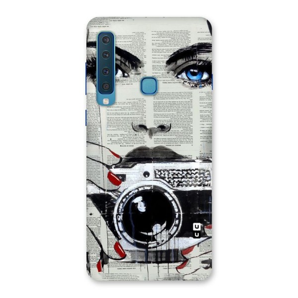 Paper Face Beauty Back Case for Galaxy A9 (2018)