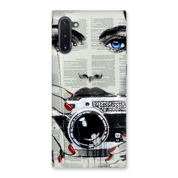 Paper Face Beauty Back Case for Galaxy Note 10