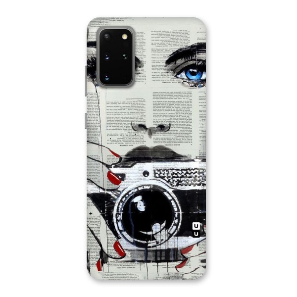 Paper Face Beauty Back Case for Galaxy S20 Plus