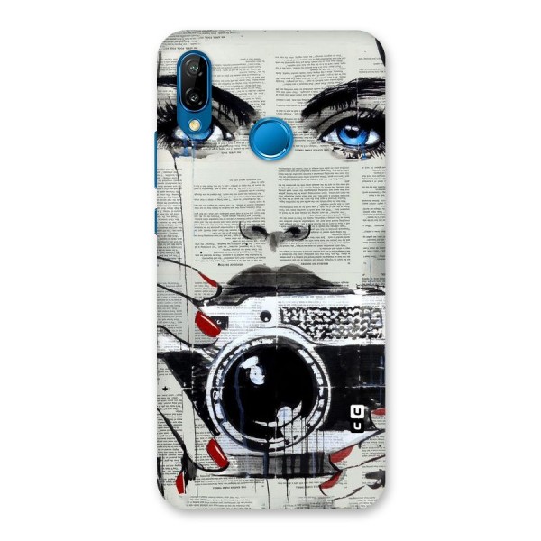 Paper Face Beauty Back Case for Huawei P20 Lite