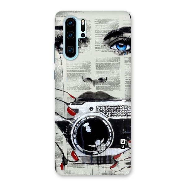 Paper Face Beauty Back Case for Huawei P30 Pro