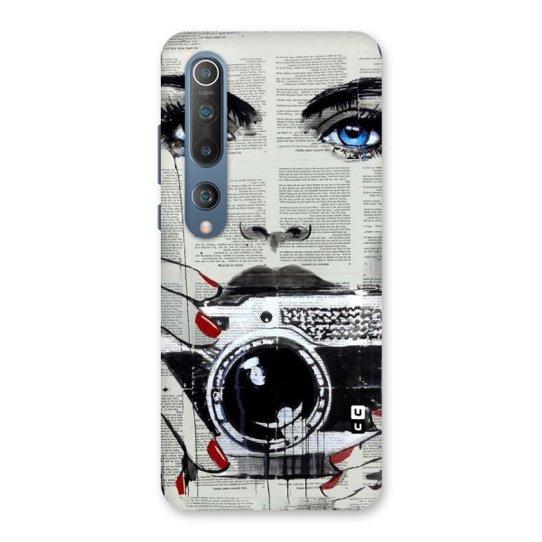 Paper Face Beauty Back Case for Mi 10