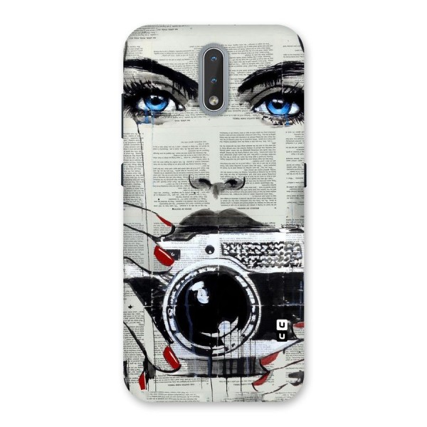 Paper Face Beauty Back Case for Nokia 2.3