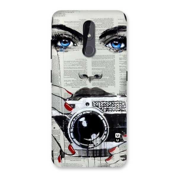 Paper Face Beauty Back Case for Nokia 3.2