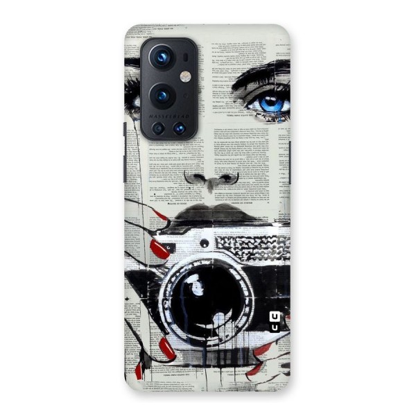 Paper Face Beauty Back Case for OnePlus 9 Pro