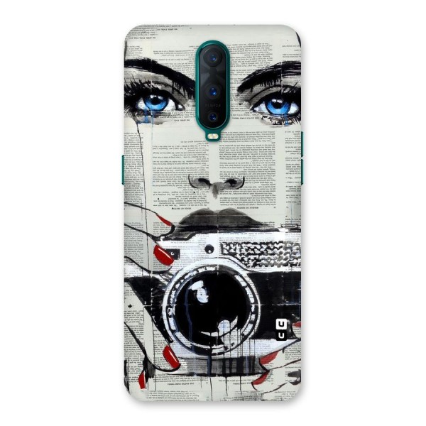 Paper Face Beauty Back Case for Oppo R17 Pro