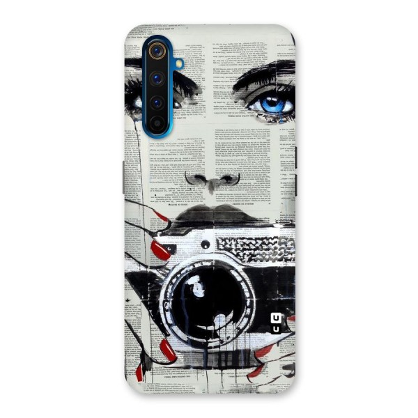 Paper Face Beauty Back Case for Realme 6 Pro