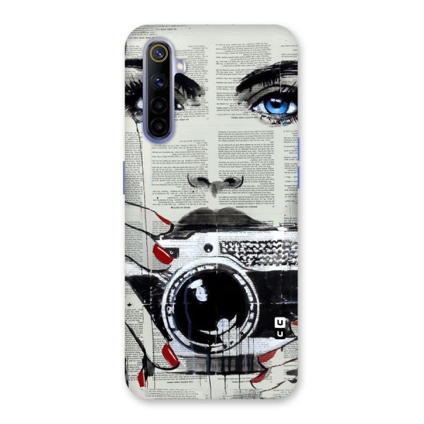 Paper Face Beauty Back Case for Realme 6i