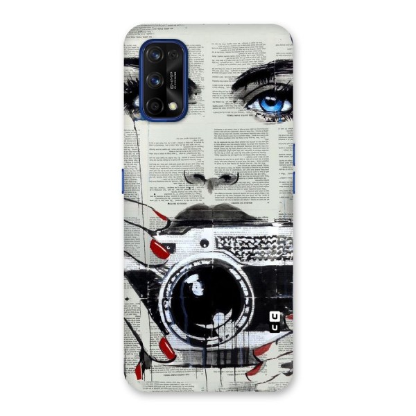 Paper Face Beauty Back Case for Realme 7 Pro