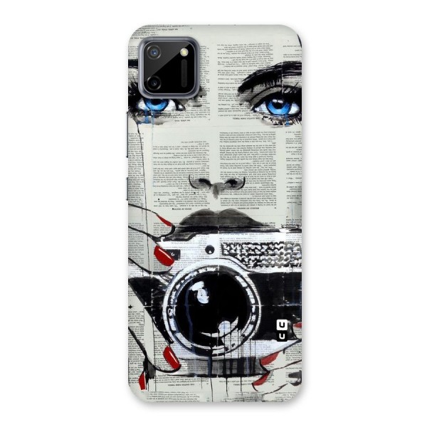 Paper Face Beauty Back Case for Realme C11