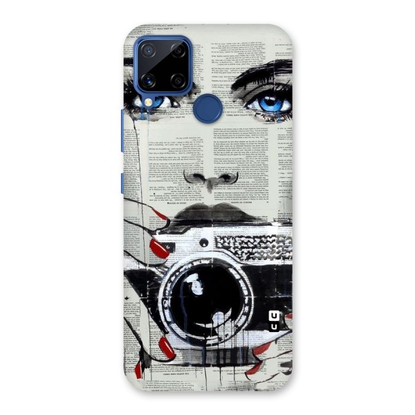 Paper Face Beauty Back Case for Realme C12