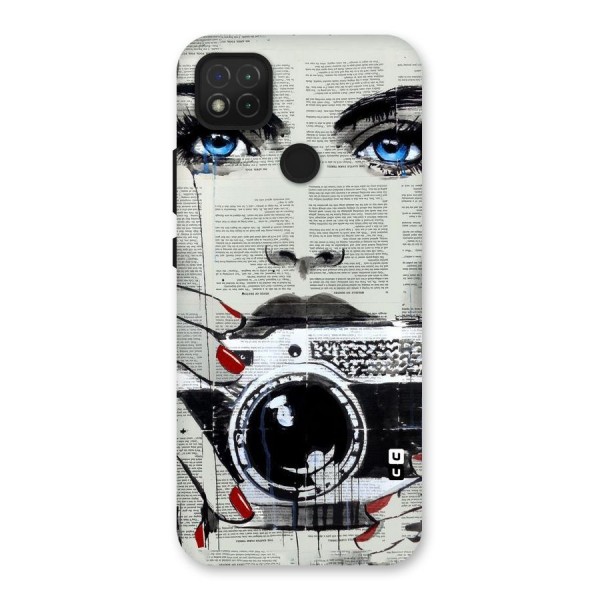 Paper Face Beauty Back Case for Redmi 9C