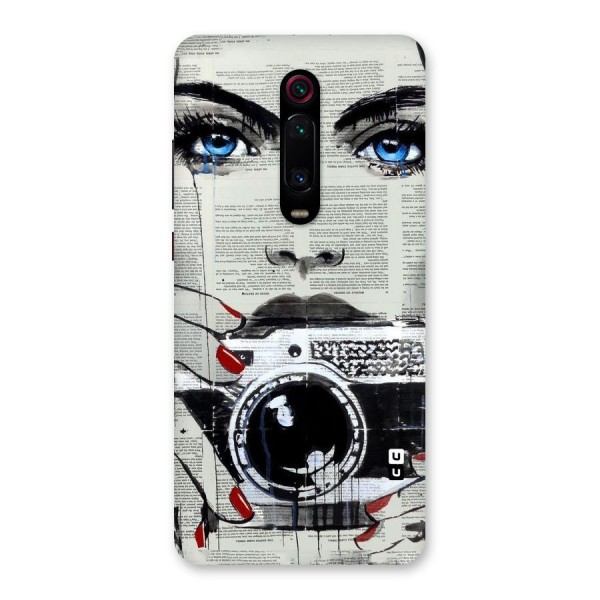 Paper Face Beauty Back Case for Redmi K20 Pro