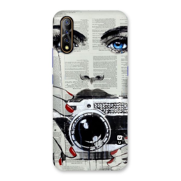 Paper Face Beauty Back Case for Vivo S1