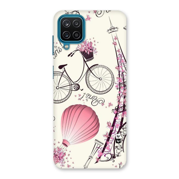 Paris Clipart Back Case for Galaxy F12