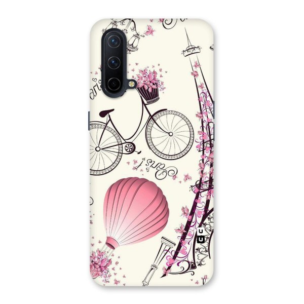 Paris Clipart Back Case for OnePlus Nord CE 5G