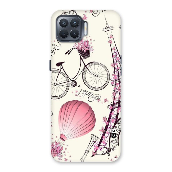 Paris Clipart Back Case for Oppo F17 Pro