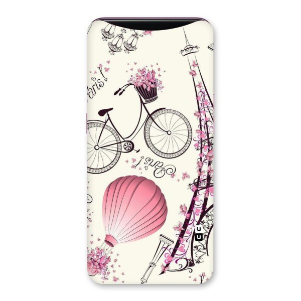 Paris Clipart Back Case for Oppo Find X