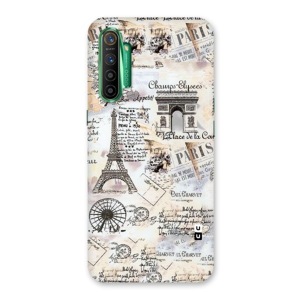 Paris Paper Back Case for Realme X2