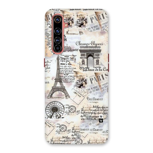 Paris Paper Back Case for Realme X50 Pro