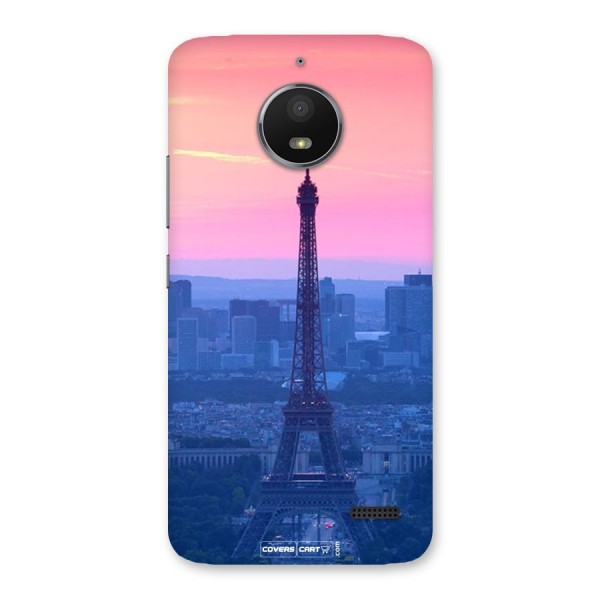 Paris Tower Back Case for Moto E4