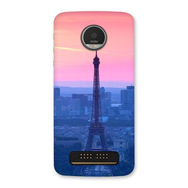 Paris Tower Back Case for Moto Z Play