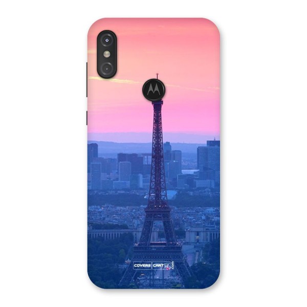 Paris Tower Back Case for Motorola One Power