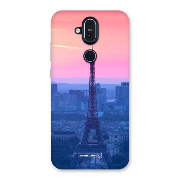 Paris Tower Back Case for Nokia 8.1