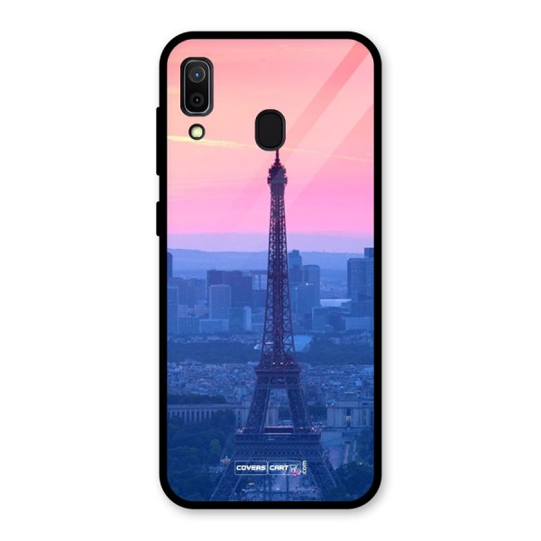 Paris Tower Glass Back Case for Galaxy A30