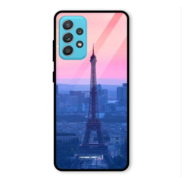 Paris Tower Glass Back Case for Galaxy A52s 5G