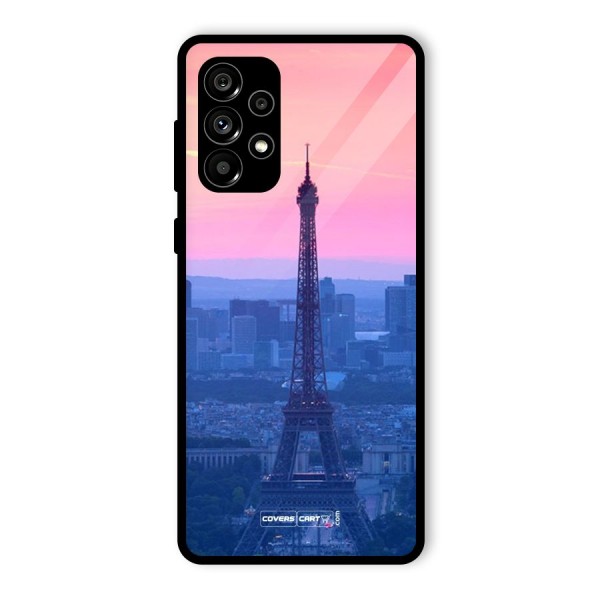 Paris Tower Glass Back Case for Galaxy A73 5G