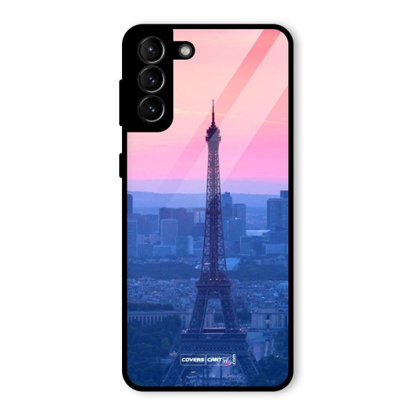 Paris Tower Glass Back Case for Galaxy S21 Plus