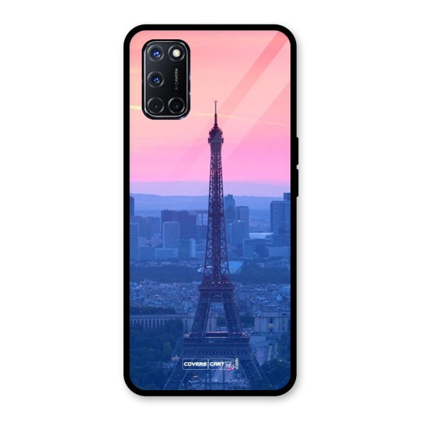 Paris Tower Glass Back Case for Oppo A52