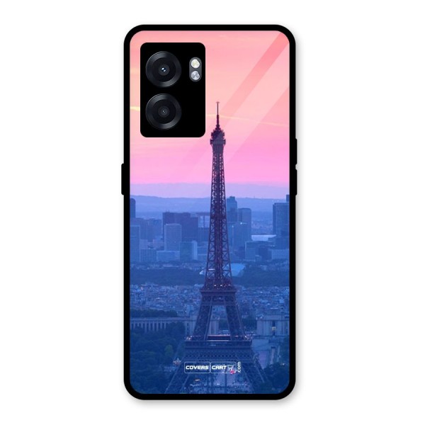 Paris Tower Glass Back Case for Oppo K10 (5G)