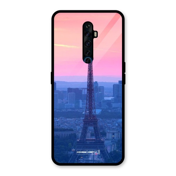 Paris Tower Glass Back Case for Oppo Reno2 Z