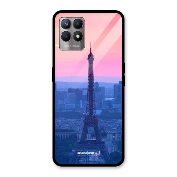 Paris Tower Glass Back Case for Realme 8i