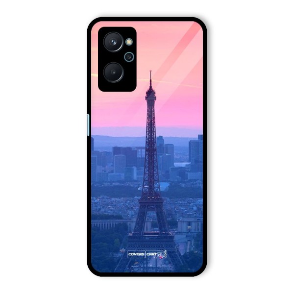 Paris Tower Glass Back Case for Realme 9i