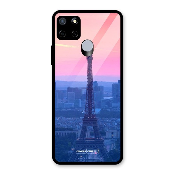 Paris Tower Glass Back Case for Realme C15