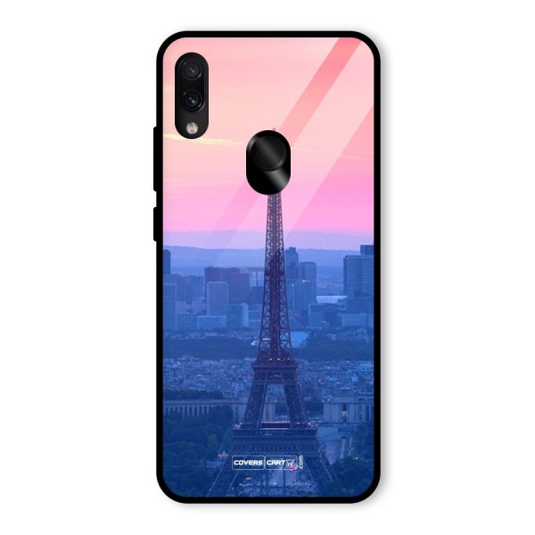 Paris Tower Glass Back Case for Redmi Note 7