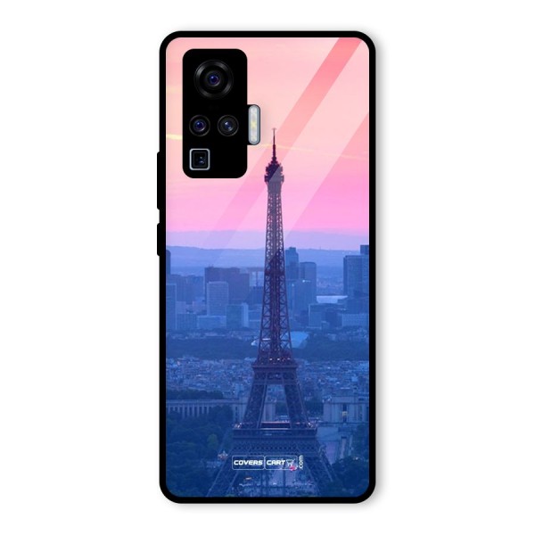 Paris Tower Glass Back Case for Vivo X50 Pro