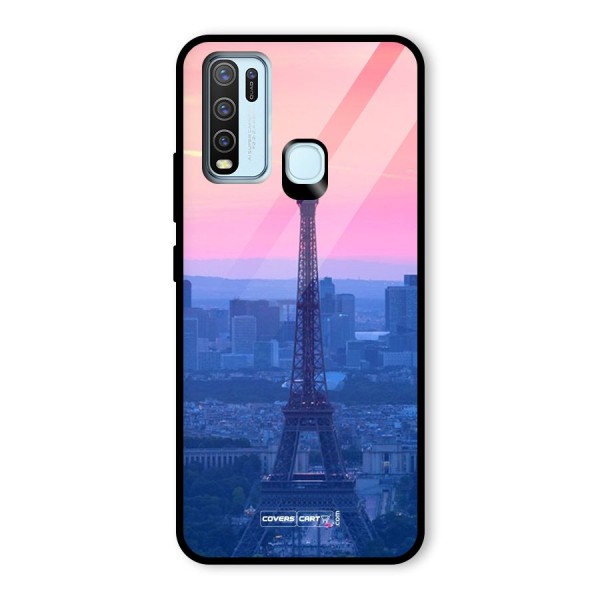 Paris Tower Glass Back Case for Vivo Y50