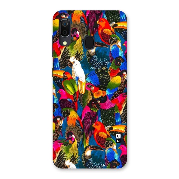 Parrot Art Back Case for Galaxy A20