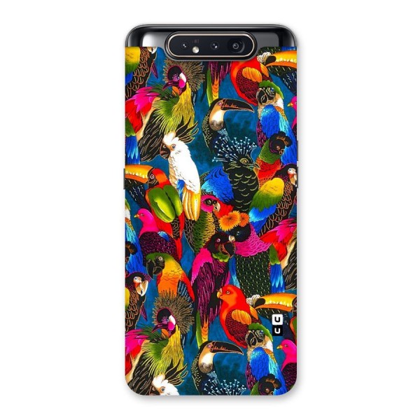 Parrot Art Back Case for Galaxy A80