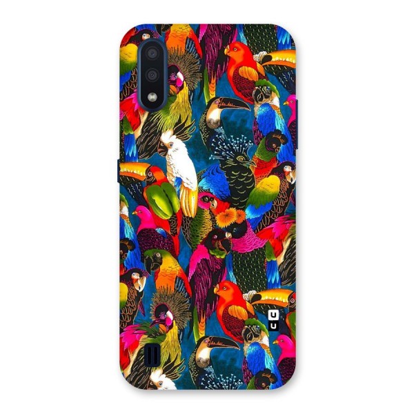 Parrot Art Back Case for Galaxy M01