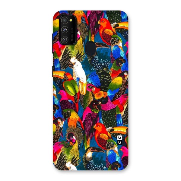 Parrot Art Back Case for Galaxy M21